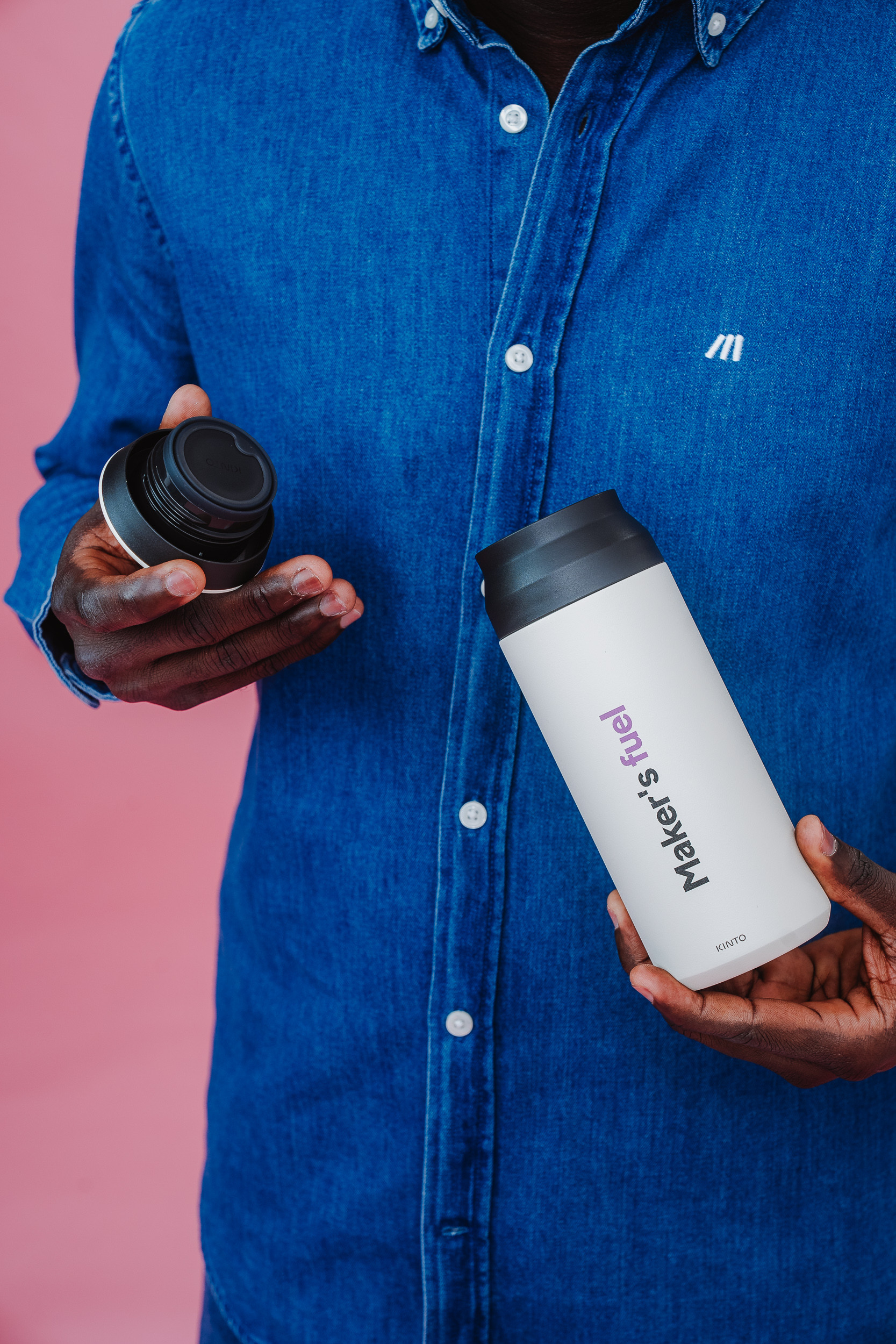 "Maker's Fuel" Travel Tumbler by Kinto 2