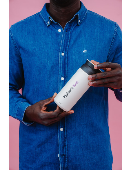 "Maker's Fuel" Travel Tumbler by Kinto